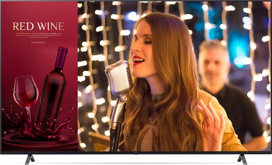 LG 75UN640S Digitale signage flatscreen 190,5 cm (75") LCD Wifi 330 cd/m² 4K Ultra HD Blauw WebOS