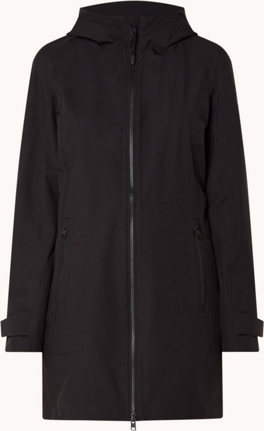 Parka Woolrich Leavitt avec capuche et poches zippées - noir - Taille XL