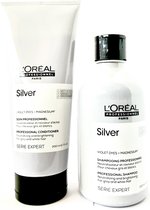 L Oreal Professional Silver Duo Shampoo 300ml + Conditioner 200ml