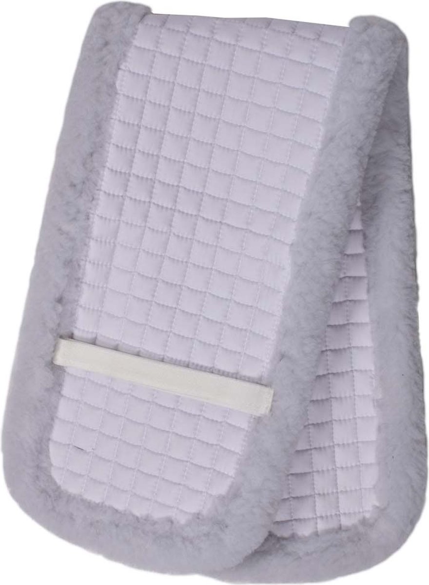 Pagony Longeerpad - Maat: Full - Wit - Polyester - Pagony