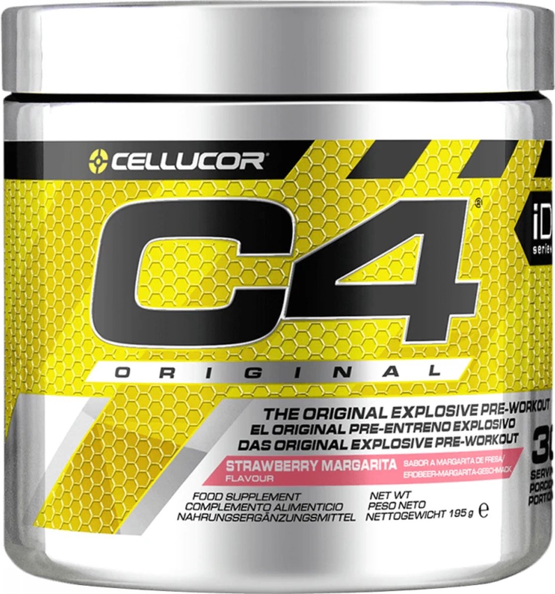 Cellucor C4 Original Pre-Workout - 30 Doseringen - Strawberry Margarita