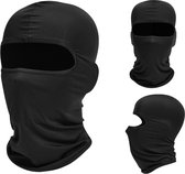 PD® Facemask Universal Zwart - Cagoule - Cagoule - Homme & Femme - Masque de ski - Bonnet de casque - Sports d'hiver & Sous-vêtements moto