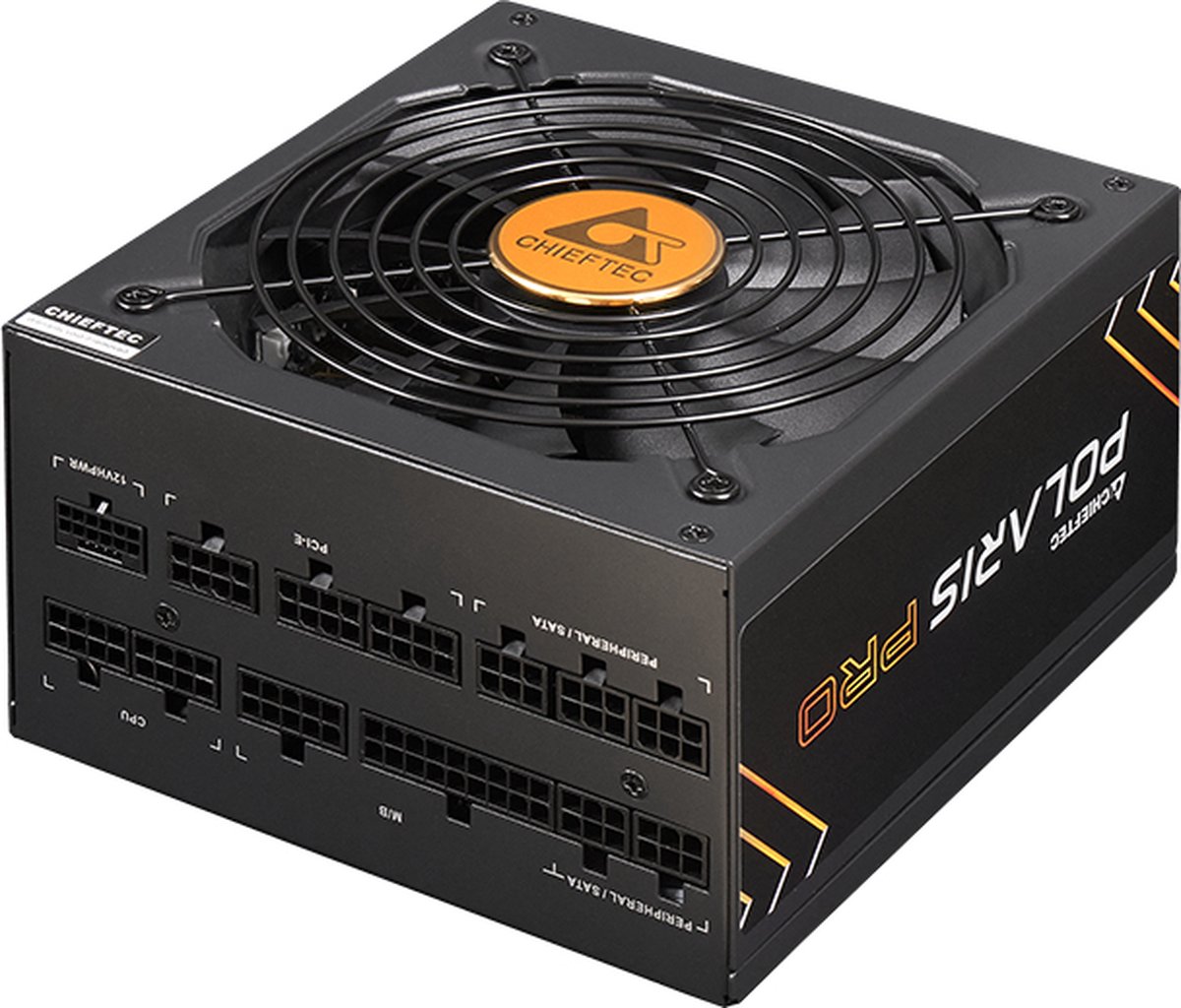 Chieftec Polaris PRO 1300W power supply unit 20+4 pin ATX ATX Zwart