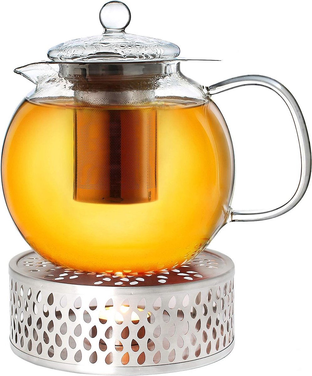 Passoire à thé en métal en forme de théière, infuseur à thé en