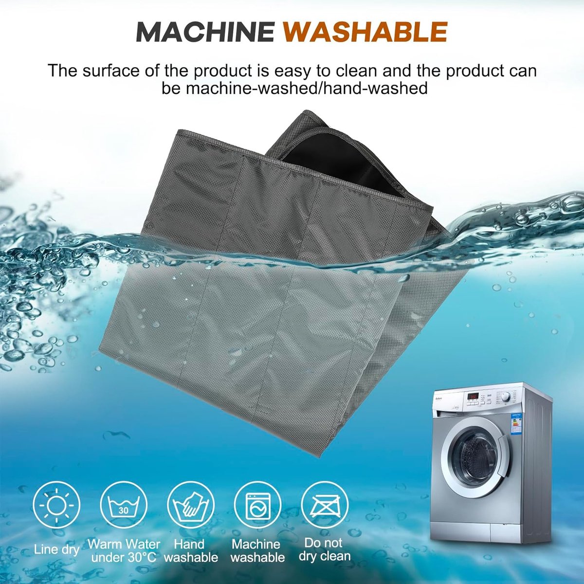 UNIKOME Grote hondenmat voor buiten, waterdicht, wasbaar, antistatisch
