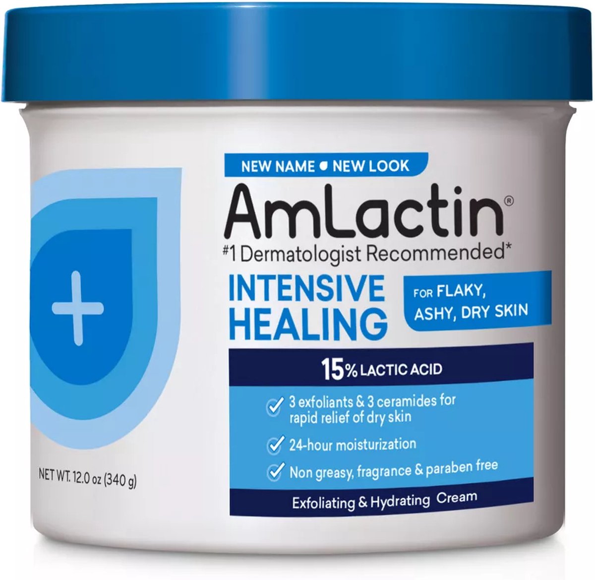 Goedkoopste AmLactin - Rapid Relief Cream Jar Unscented - 340g