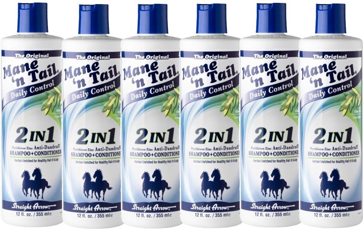 Mane 'n Tail Shampoo + Conditioner 2-in-1 6 Pak Voordeelverpakking