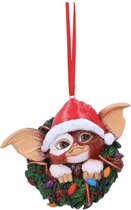 Nemesis Now Gremlins - Gizmo in Wreath Kerstbal - Multicolours