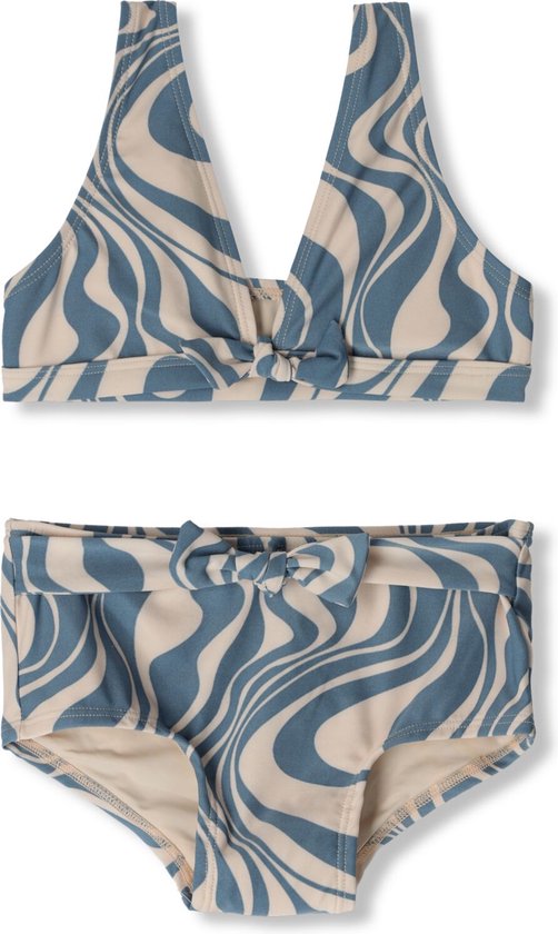 Beachlife Swirl Bikini Zwemkleding Meisjes - Blauw