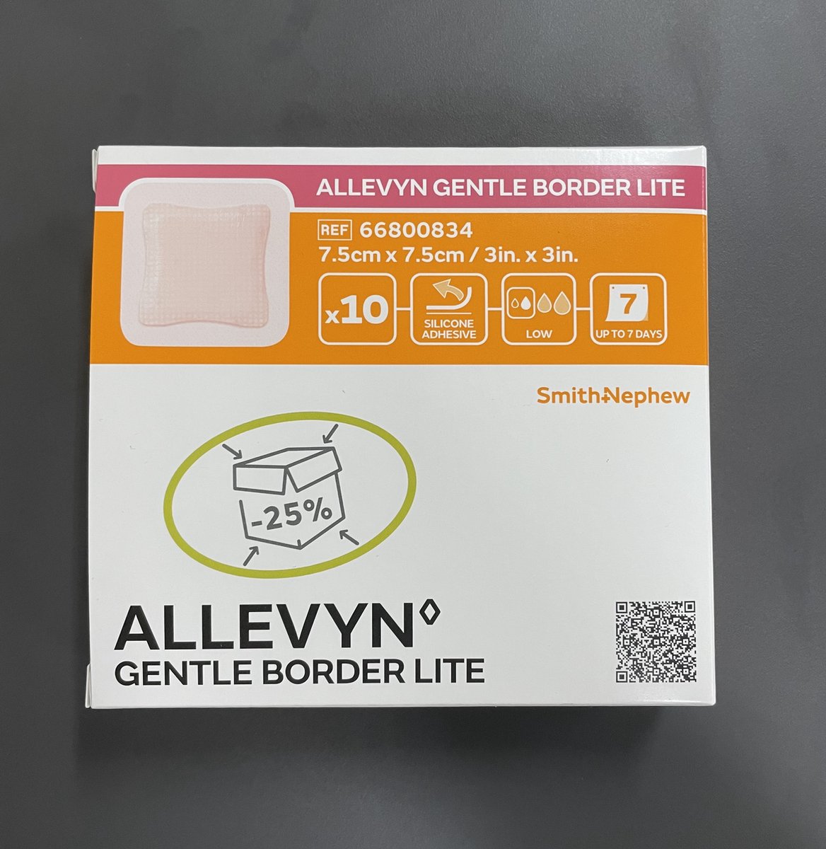 Goedkoopste Allevyn Gentle Border Lite 7,5 cm x 7,5 cm