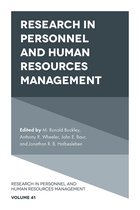 Research in Personnel and Human Resources Management 41 - Research in Personnel and Human Resources Management