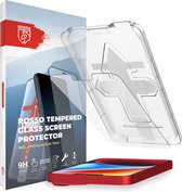 Rosso Apple iPhone 15 Plus Screenprotector | Gehard Glas | Beschermglas | Glasplaatje | Case Friendly | Met Installatietray | Eenvoudige montage