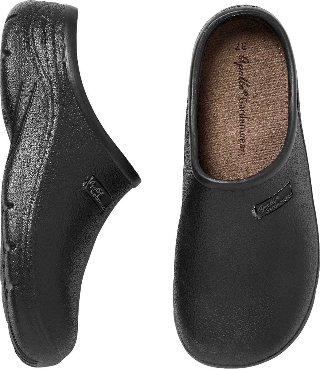 Tuinklompen Dames | Zwart | Maat 37 | Klompen Dames | Tuinschoenen | Garden Clogs dames | Schoenklompen | Werkklompen