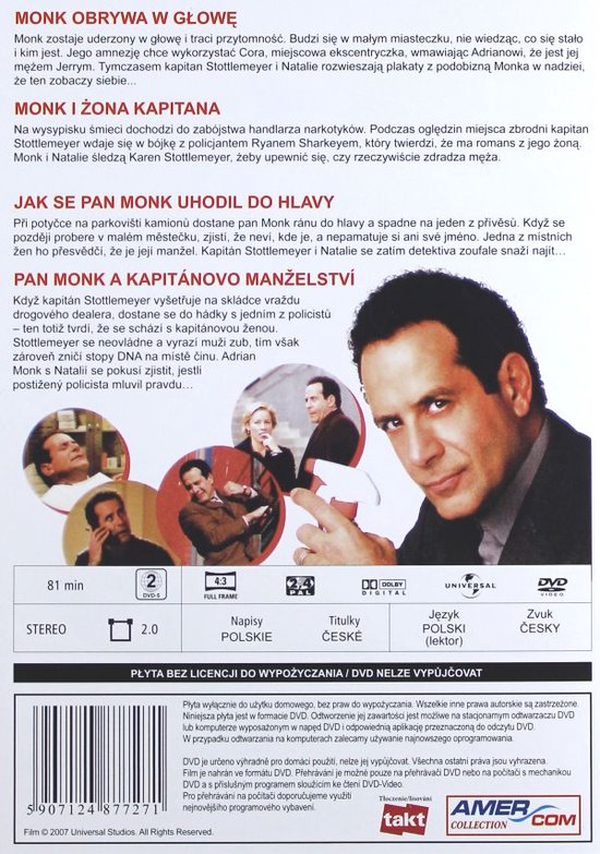 Mr monk bumps his head dvd dvd traylor howard dvd s bol