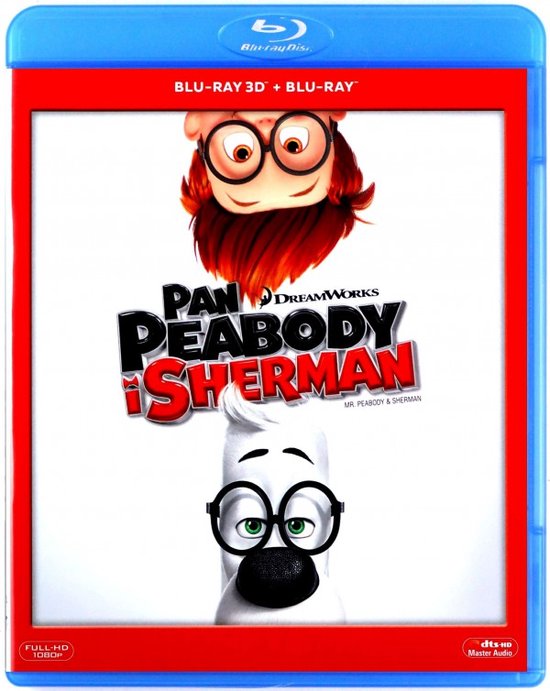 Mr. Peabody & Sherman [Blu-Ray 3D]+[Blu-Ray]