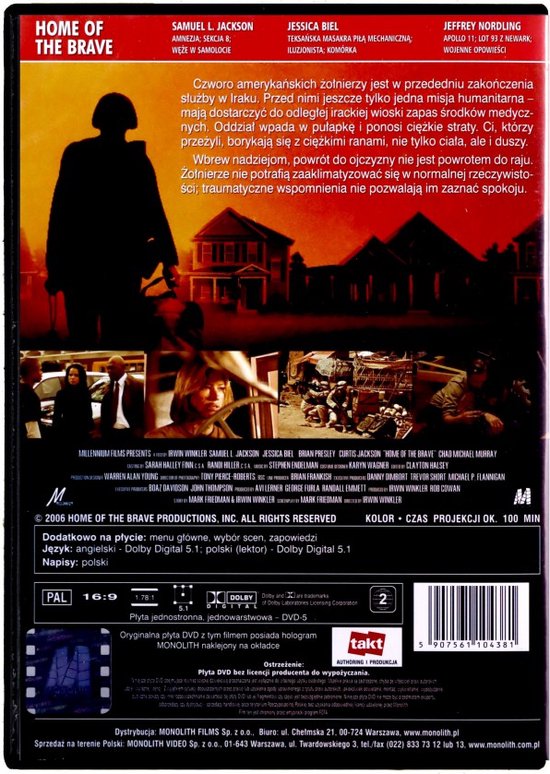 Home of the Brave [DVD] (Dvd), Jessica Biel | Dvd's | bol