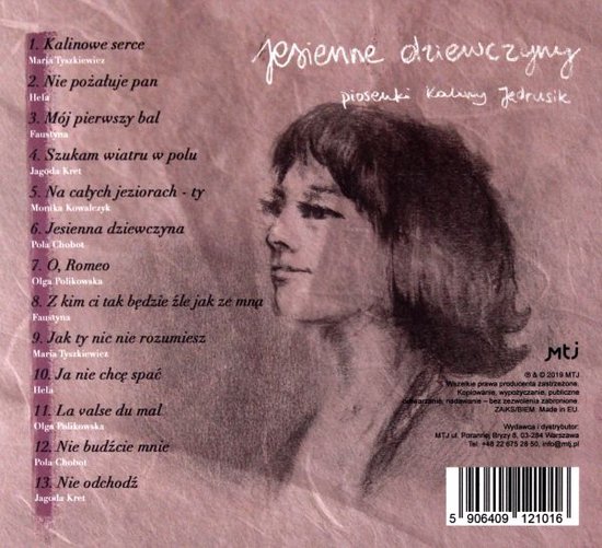 Piosenki Kaliny Jędrusik: Jesienne dziewczyny [CD]