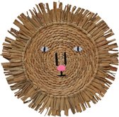 Bali Lifestyle Store - Kinderkamer decoratie - wanddecoratie - babykameraccessoires - Leeuwenkop - Dierenhoofd