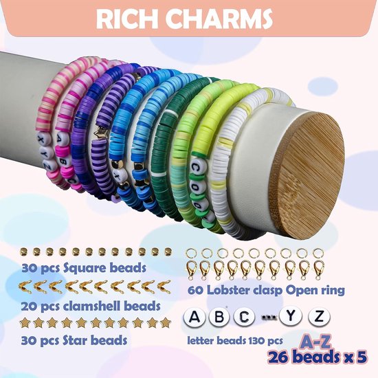Perles pour la fabrication de bijoux Bracelet Creative Hobbies Kit