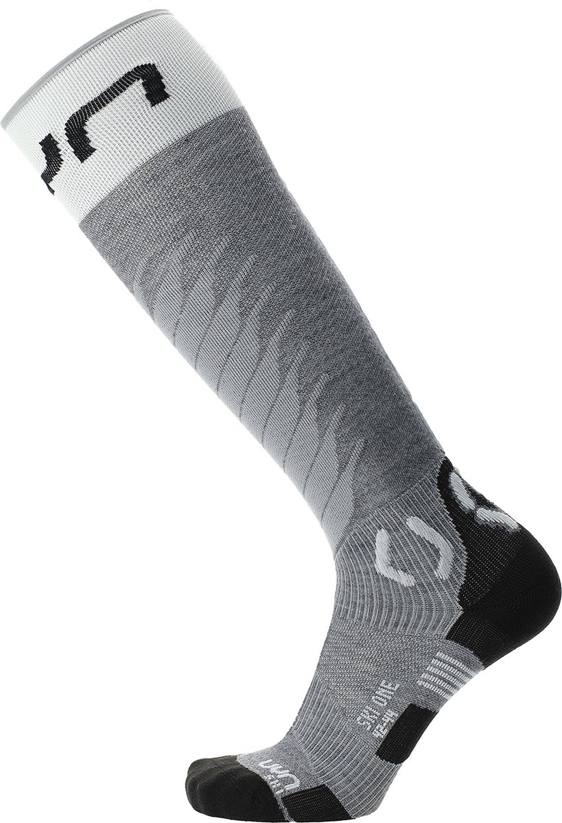 Uyn Ski One Merino Lange Sokken dames melange/ 37/38 Grijs