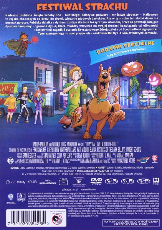 Happy Halloween, Scooby-Doo! [DVD] (Dvd), Kate Micucci Dvd's bol