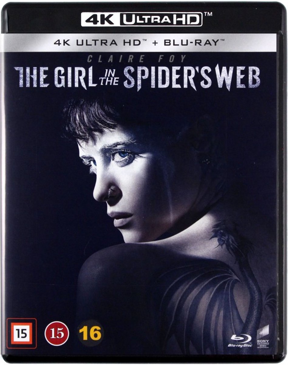 Girl in the spiders web DVD-