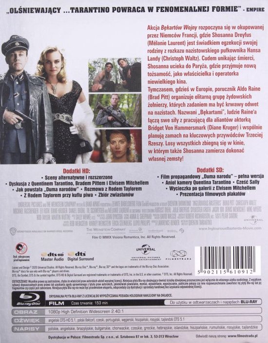 Inglourious Basterds [Blu-Ray]