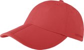 Hatland Clarion - Casquette de baseball - Casquette pliable - Casquette d'été - Casquette UV - Rouge - Taille unique
