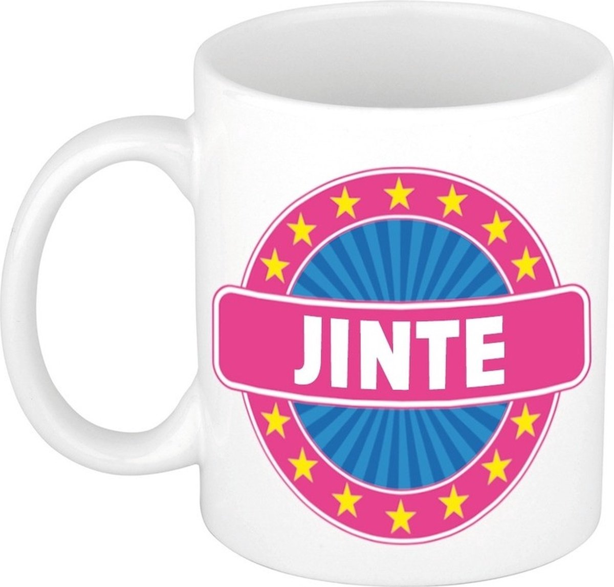 Jinte naam koffie mok / beker 300 ml - namen mokken
