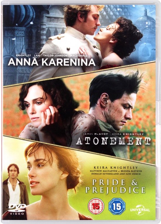 Anna Karenina/atonement/pride And Prejudice
