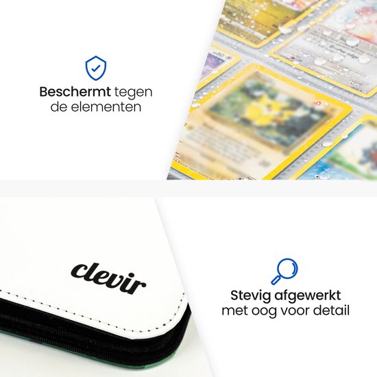 Clevir Clevir Verzamelmap 900 - Geschikt voor 900 speelkaarten - 9 pocket ...
