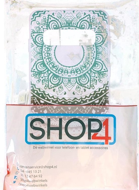 Shop4 Samsung Galaxy S10e - Coque arrière souple Mandala coloré