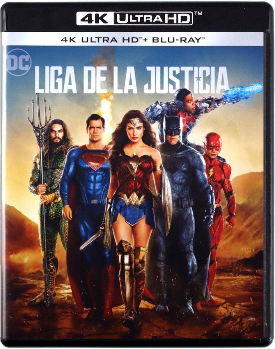 Justice League [Blu-Ray 4K]+[Blu-Ray]-