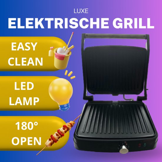 1000 W Verticale elektrische barbecue, shasliekgrill, dönergrill met 6
