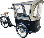 Babboe Curve cargo bike XL tente de pluie couleur crème (sans jeu d'arceaux)