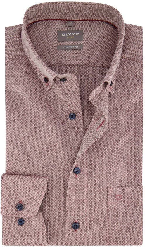 Chemise business Olymp rose