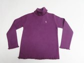 Pull - Pull col roulé - Sous pull - Fille - Violet - Uni - 2 ans 92