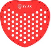 Synx Tools UrinoirMatje 1 stuks Rood Meloen Geur 30 dagen - urinoirmatten - luchtverfrisser - Toilet Mat - Anti Splash Mat - Urine Mat - Wc Rooster - Urinoirrooster