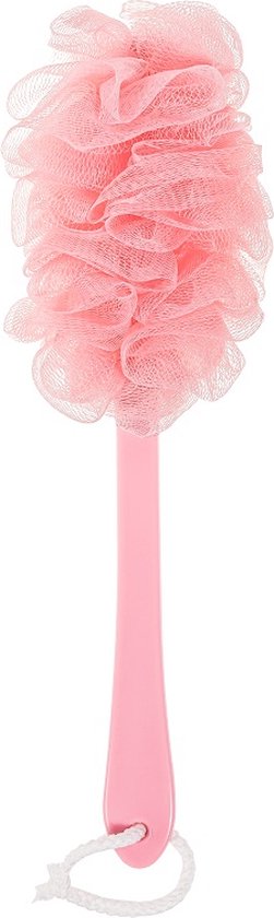 Dubbelzijdige bodywash met handvat Roze