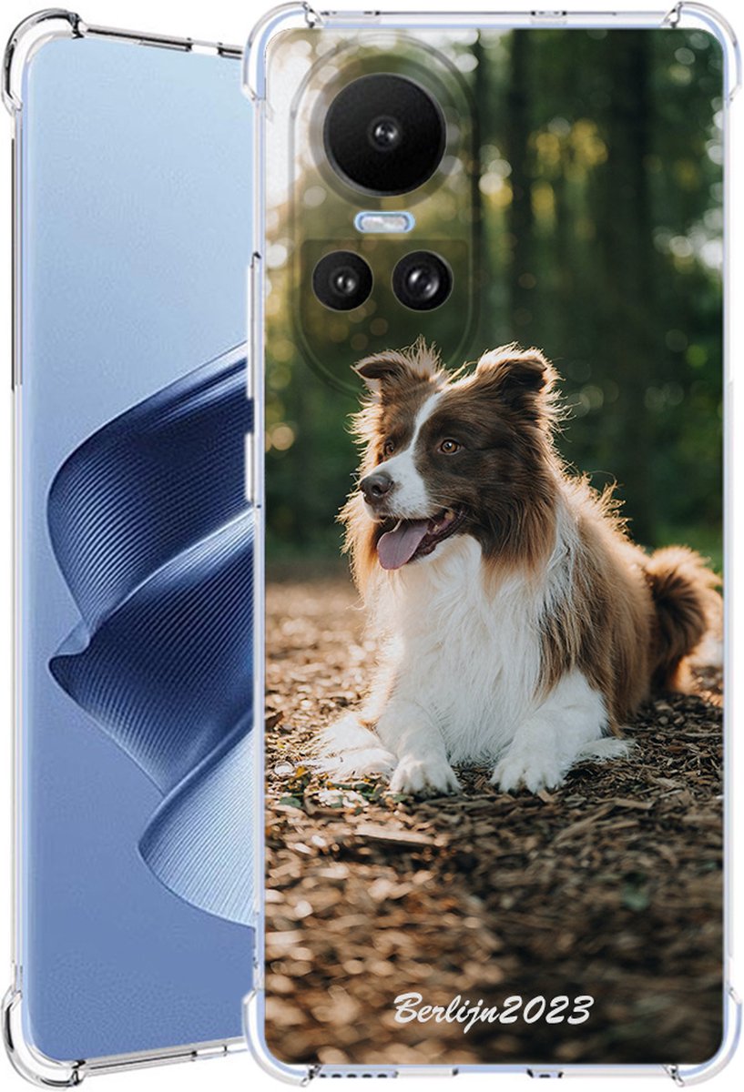 Anti-Shock Back Cover Hoesje Maken voor de OPPO Reno10