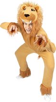 Funidelia | Leeuwen kostuum voor volwassenen - Leeuw Pak - Maat M - L - Bruin