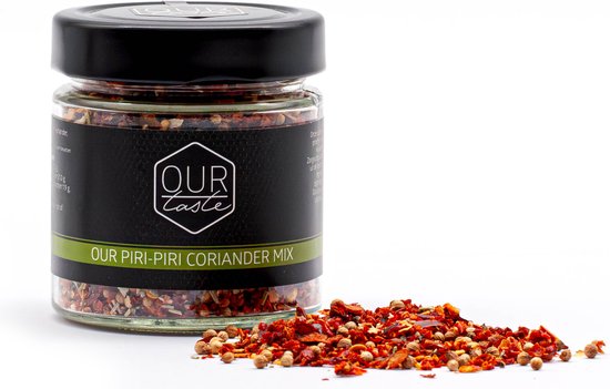 Our Piri Piri Coriander Mix - Our Pasta and Salad Melanges – Pasta en Salade Kruiden – Vegetarische kruiden melange – Veganistische kruiden melange - Dry Pasta Melanges - Dry Salad Melanges – Pasta en Salade Rub