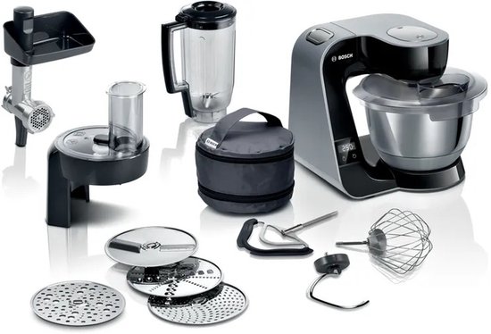 Bosch MUM5XC4E - keukenmachine - 1000 W zwart