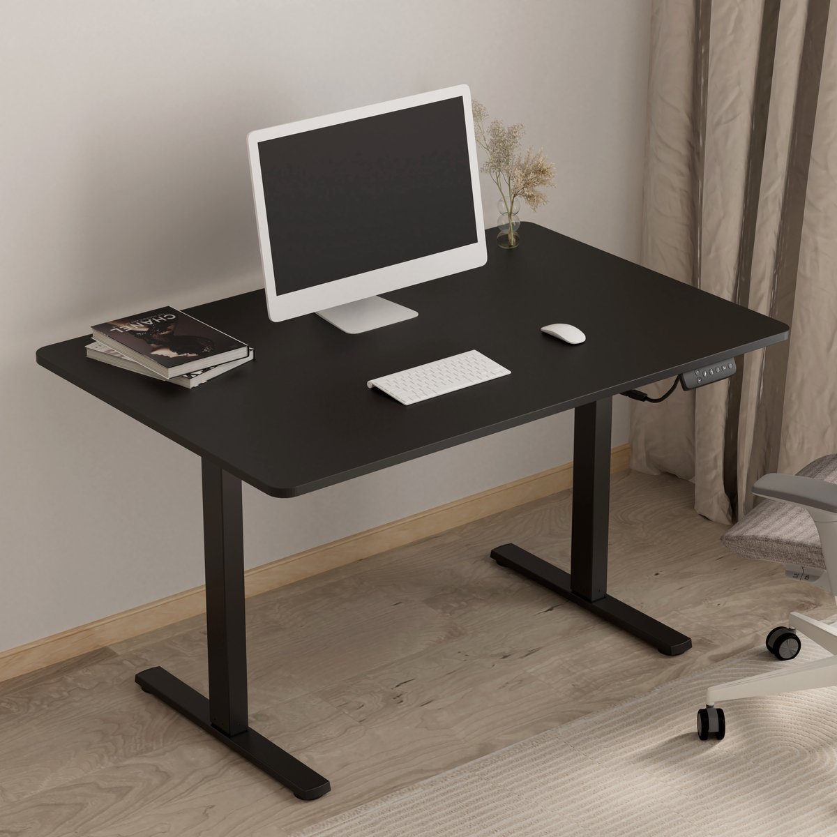 Vestland - Zit-Sta Bureau Elektrisch In Hoogte Verstelbaar - Zwart thumbnail 4