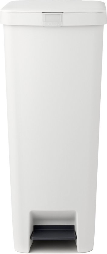 Brabantia StepUp Prullenbak - Pedaalemmer - 40 liter - Light Grey