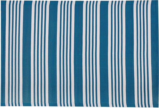 ELURU - Outdoor kleed - Blauw - 120 x 180 cm - Polypropyleen