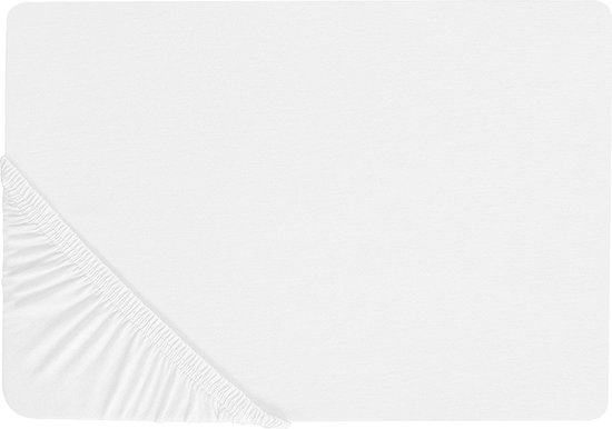 JANBU - Laken - Wit - 180 x 200 cm - Katoen