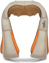 Elektrische nekmassage-apparaat met warmtefunctie, voor schouder nek, rug Shiatsu 3D-rotatie, massagekussen, massagesnelheden, pijnverlichting thuis, kantoor en auto