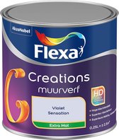 Flexa Creations - Muurverf - Extra Mat - Violet Sensation - 250ML