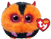 TY Teeny Puffies Halloween Owl Orange 10 cm 1 stuk